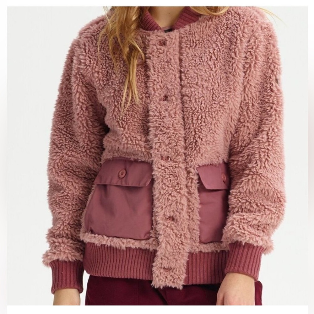 Burton Shawmut Purple Fleece Jacket